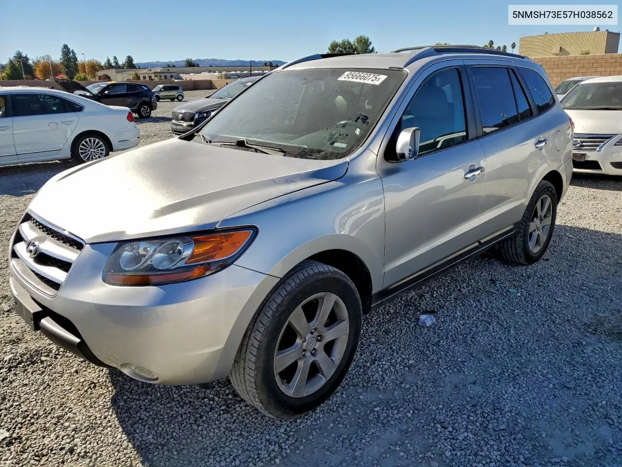 5NMSH73E57H038562 2007 Hyundai Santa Fe Se