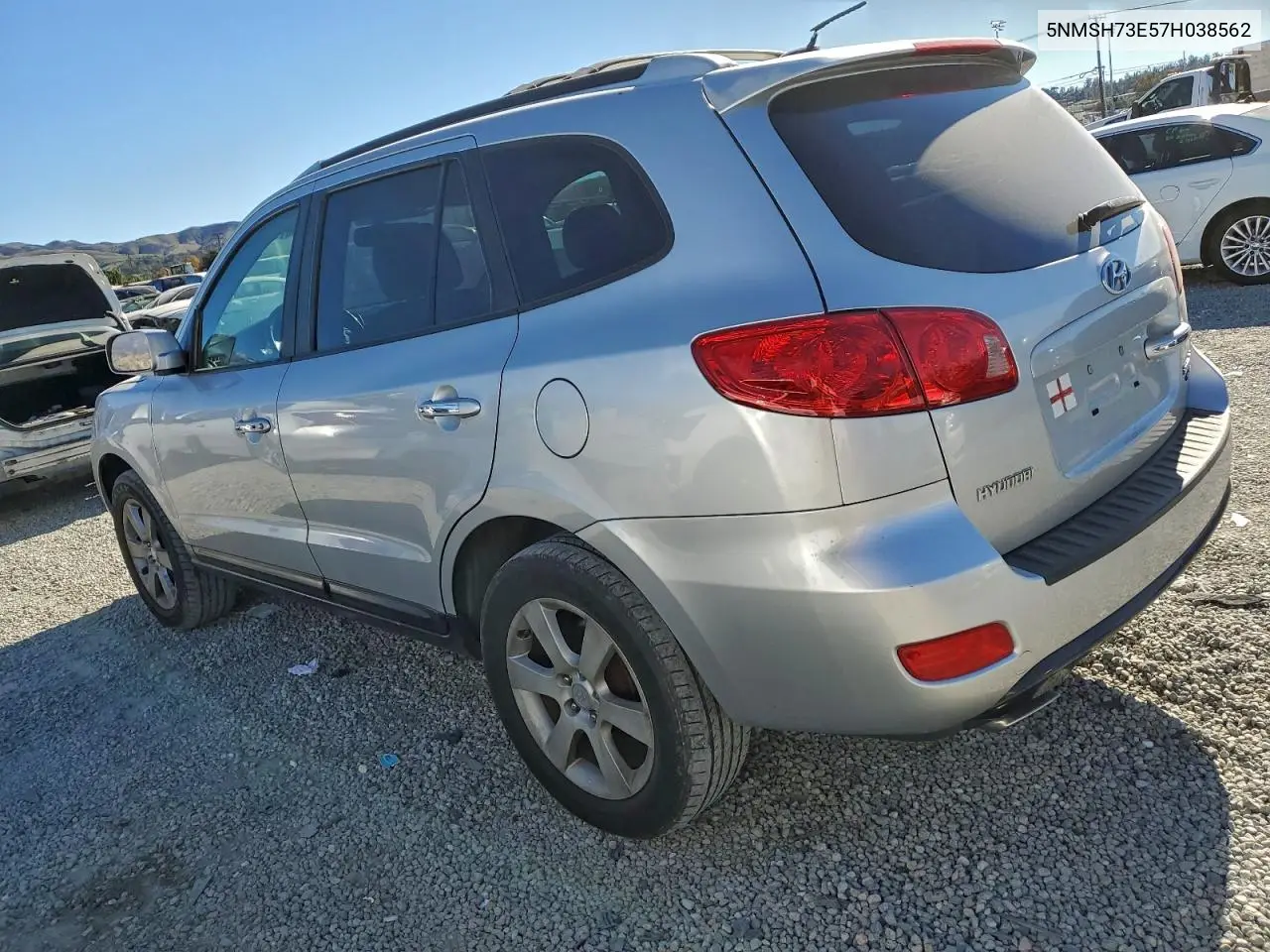 5NMSH73E57H038562 2007 Hyundai Santa Fe Se