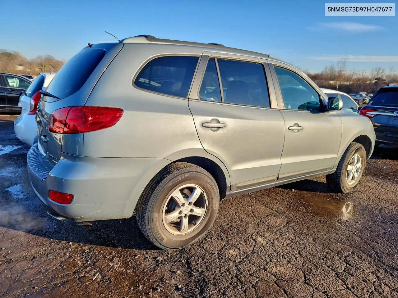 5NMSG73D97H047677 2007 Hyundai Santa Fe Gls