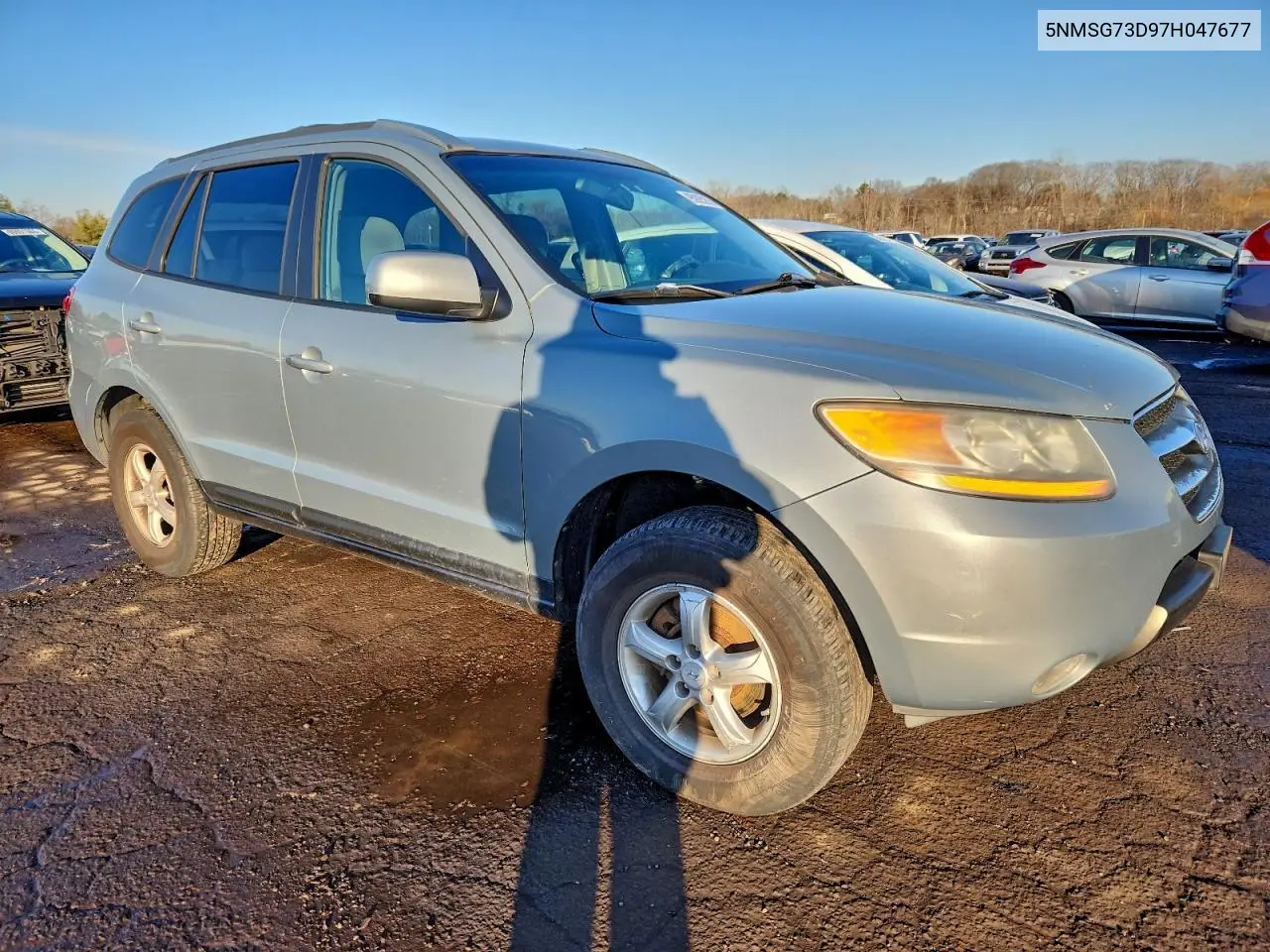 5NMSG73D97H047677 2007 Hyundai Santa Fe Gls