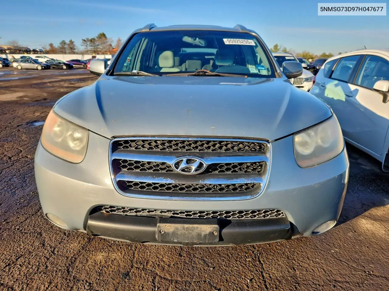 5NMSG73D97H047677 2007 Hyundai Santa Fe Gls
