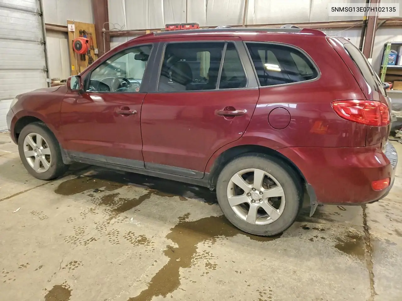 5NMSG13E07H102135 2007 Hyundai Santa Fe Gl