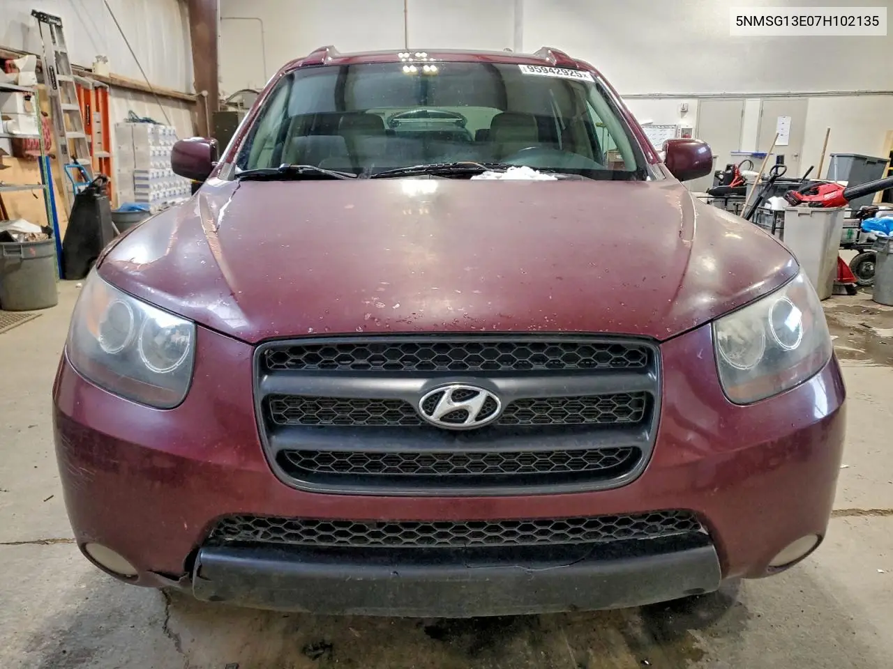5NMSG13E07H102135 2007 Hyundai Santa Fe Gl