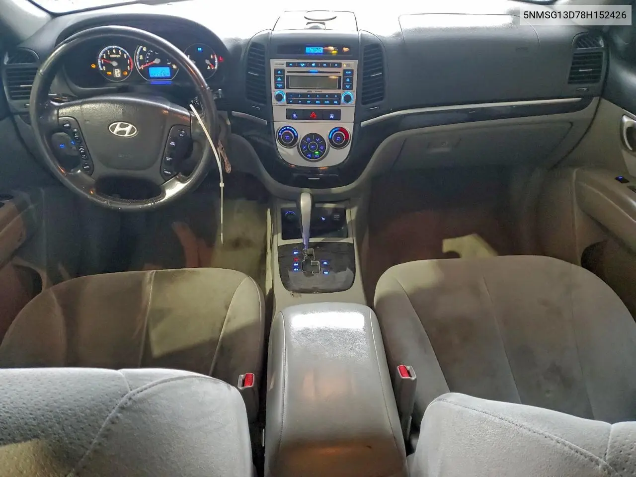 5NMSG13D78H152426 2008 Hyundai Santa Fe Gls