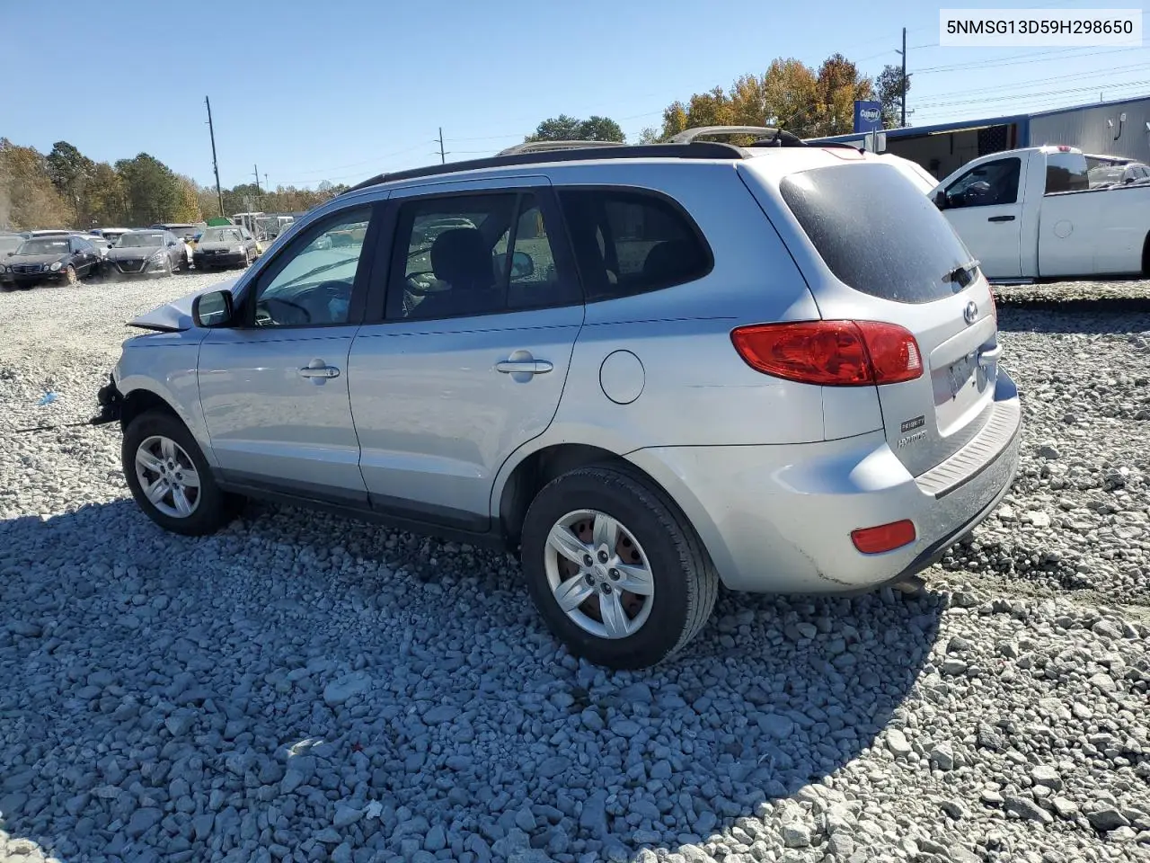5NMSG13D59H298650 2009 Hyundai Santa Fe Gls