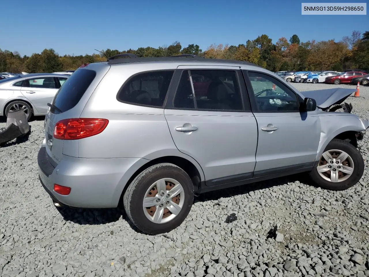 5NMSG13D59H298650 2009 Hyundai Santa Fe Gls