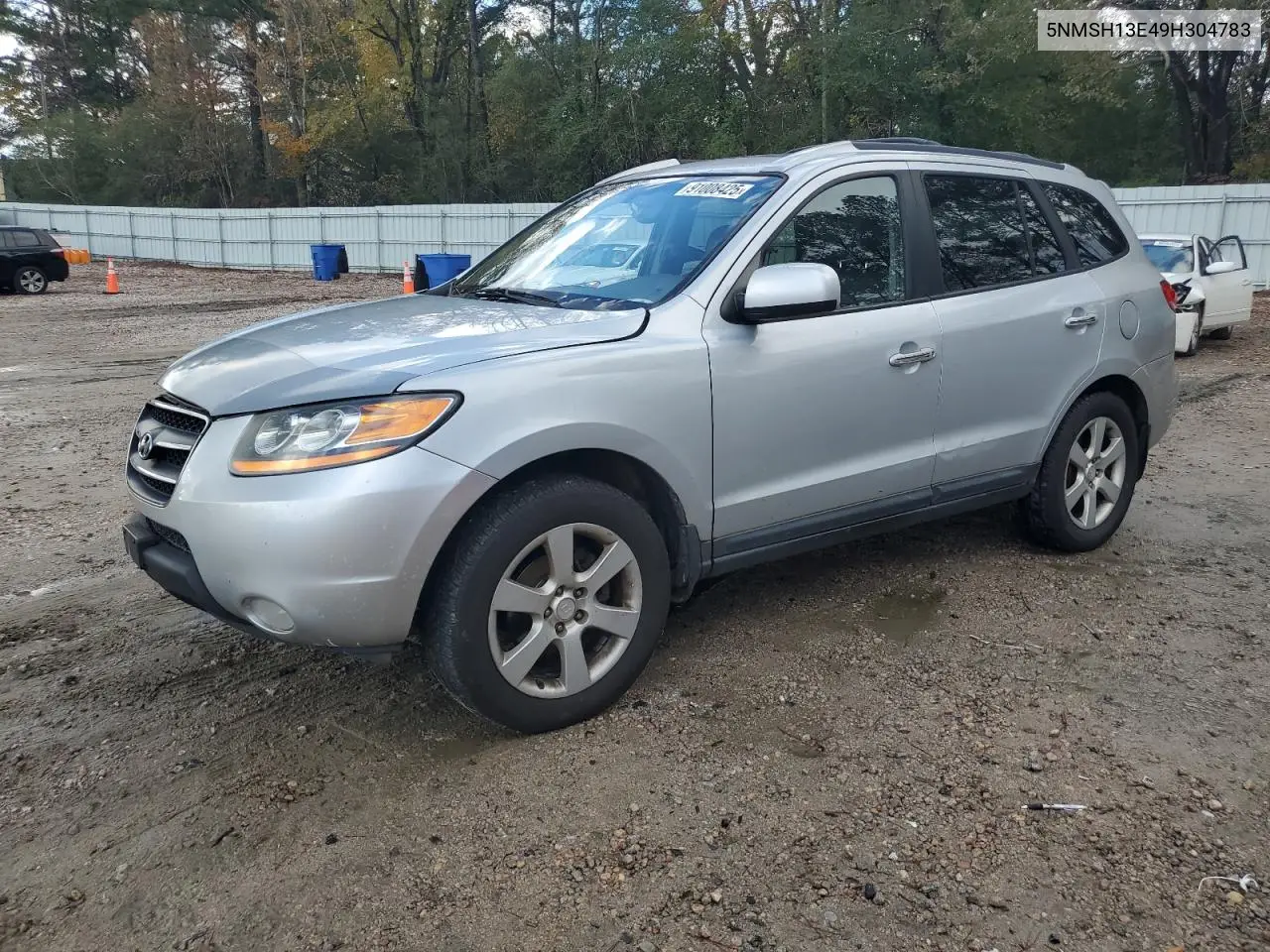 5NMSH13E49H304783 2009 Hyundai Santa Fe Se