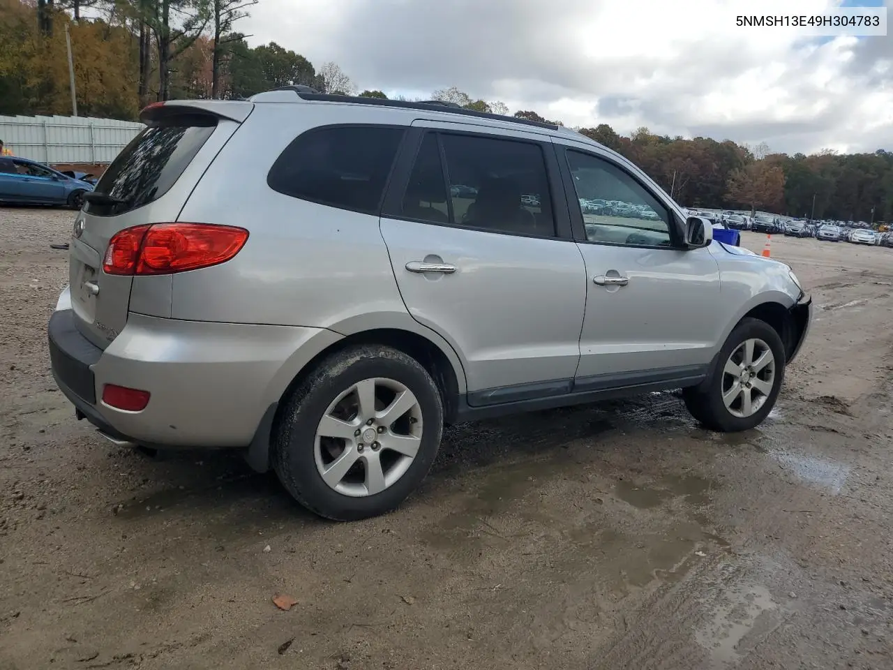 5NMSH13E49H304783 2009 Hyundai Santa Fe Se