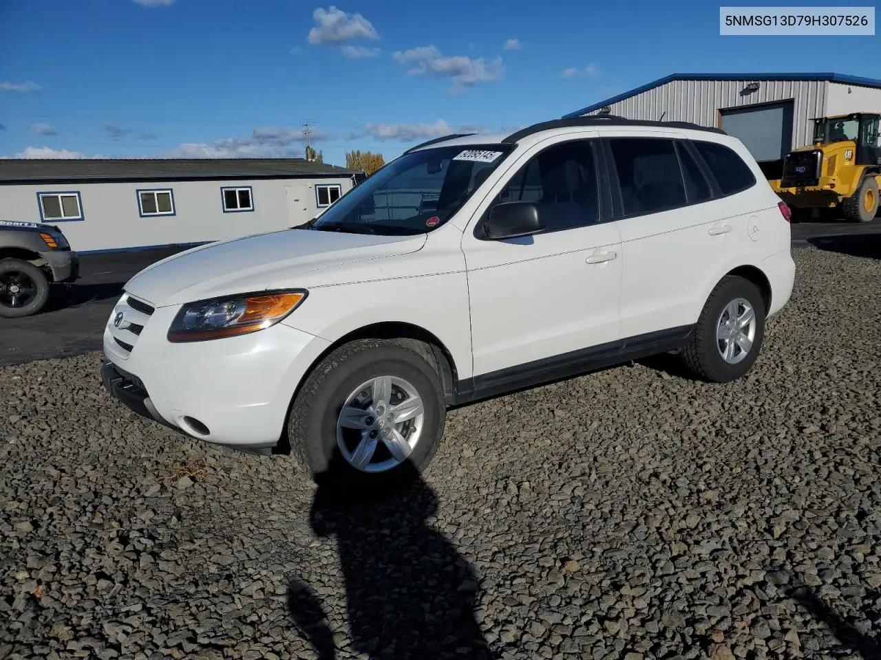 5NMSG13D79H307526 2009 Hyundai Santa Fe Gls