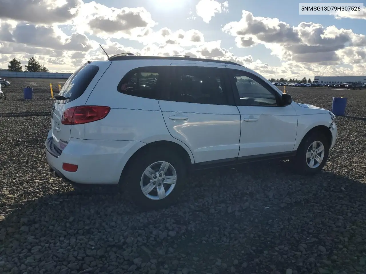 5NMSG13D79H307526 2009 Hyundai Santa Fe Gls
