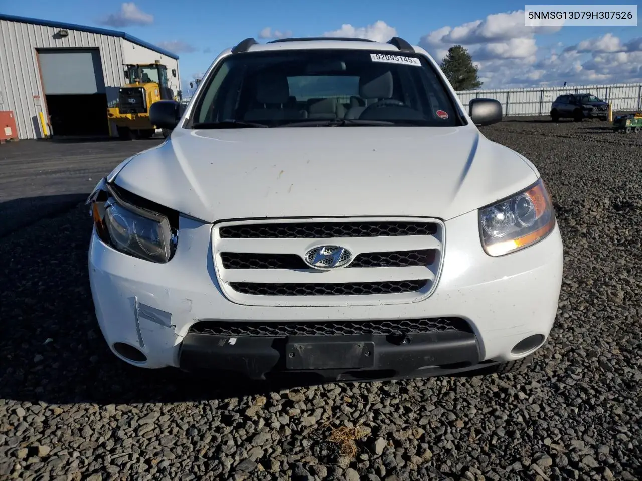 5NMSG13D79H307526 2009 Hyundai Santa Fe Gls