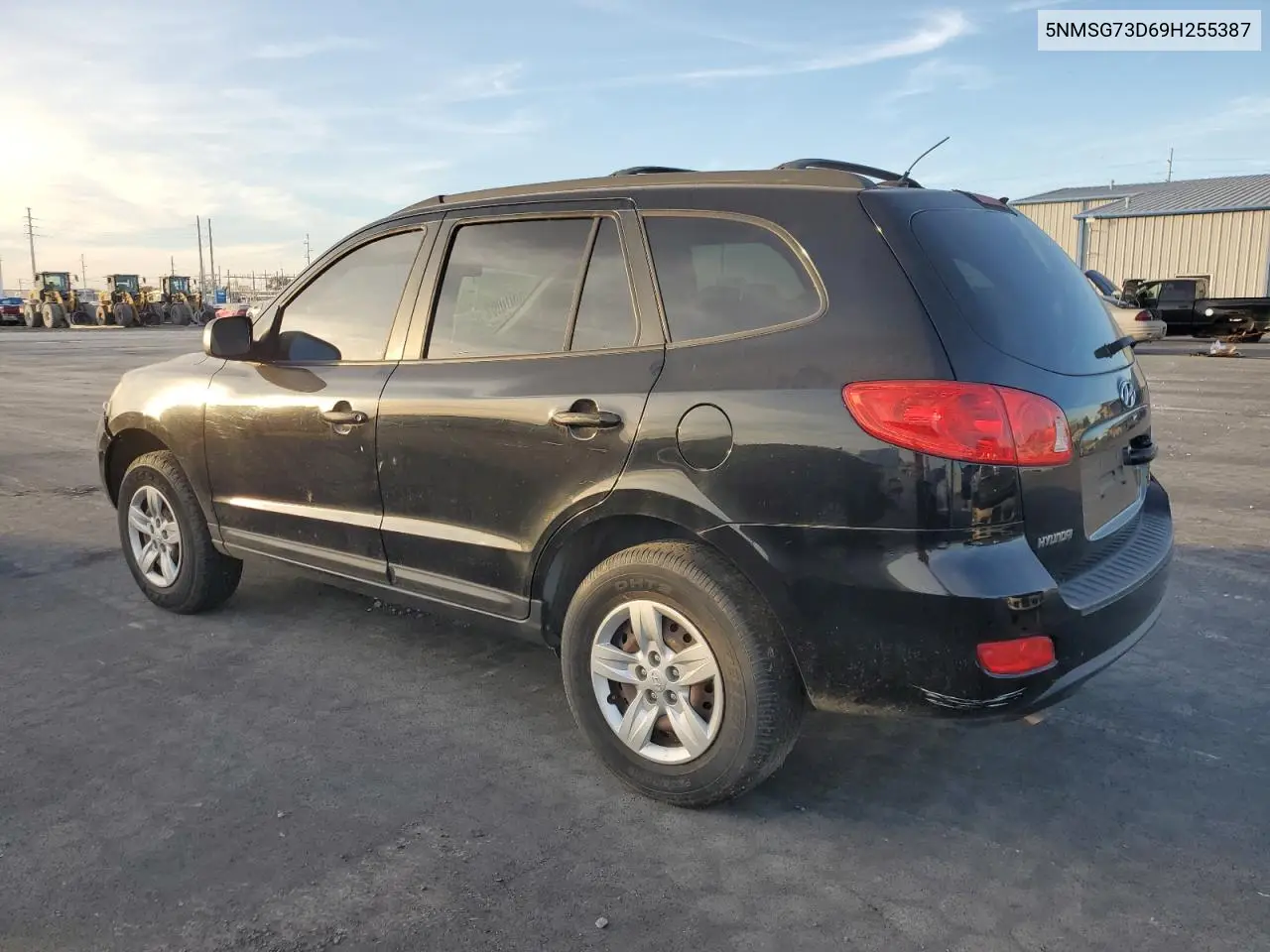 5NMSG73D69H255387 2009 Hyundai Santa Fe Gls