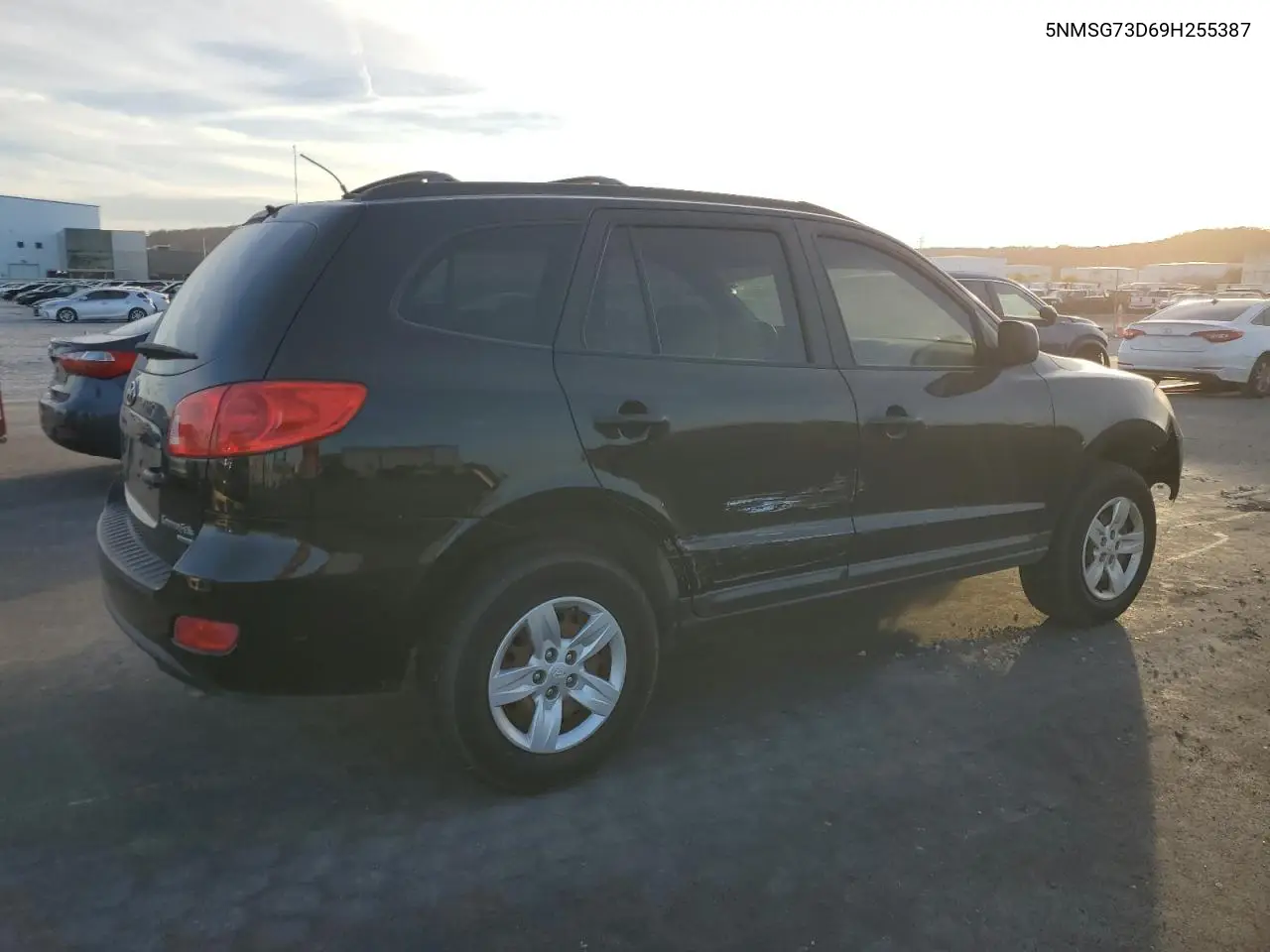 5NMSG73D69H255387 2009 Hyundai Santa Fe Gls