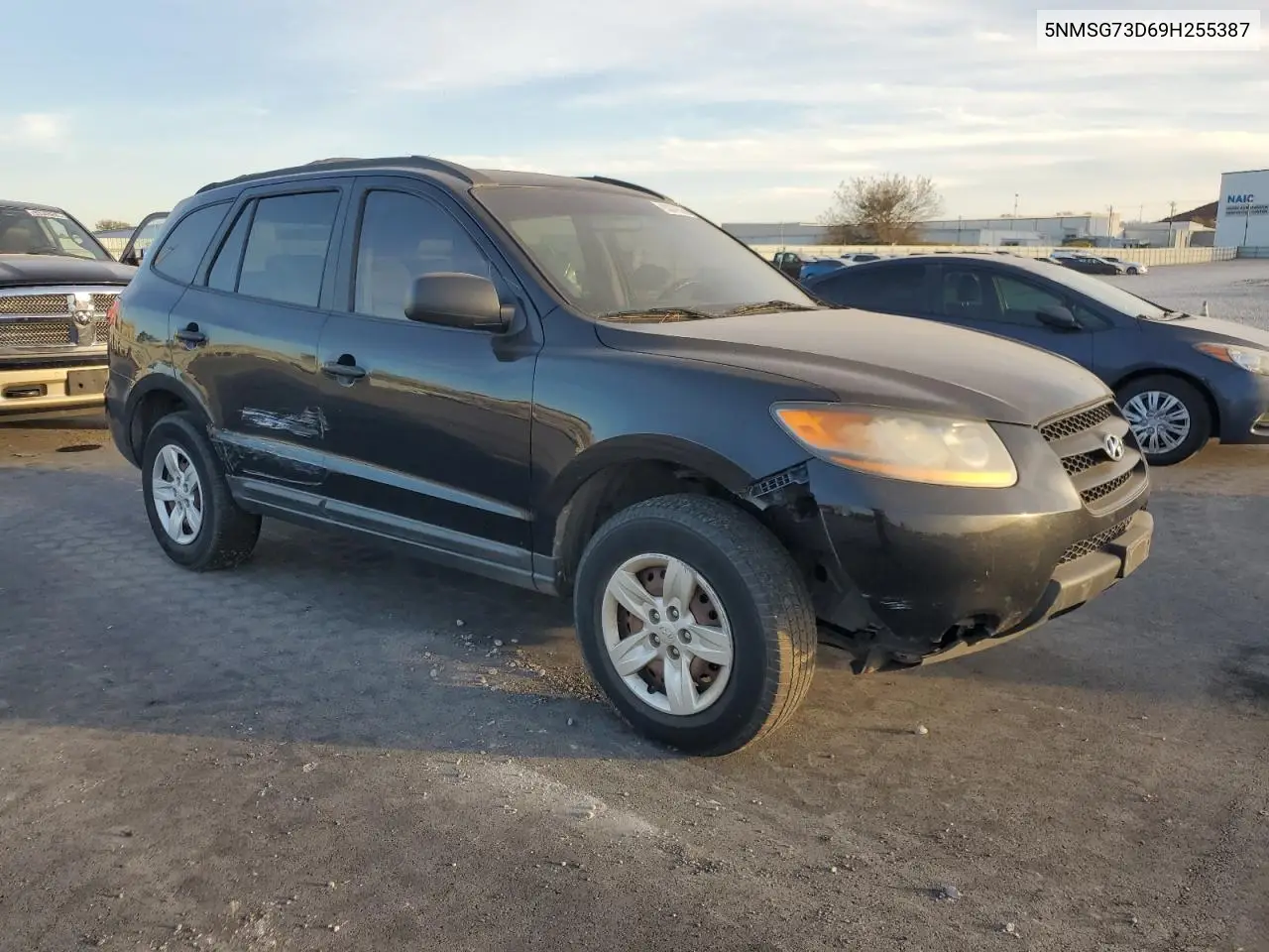 5NMSG73D69H255387 2009 Hyundai Santa Fe Gls