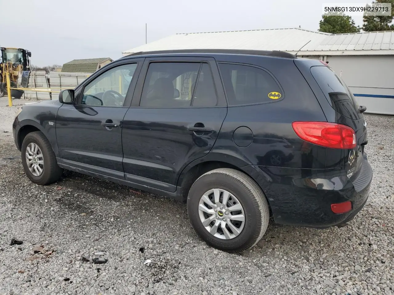 5NMSG13DX9H229713 2009 Hyundai Santa Fe Gls