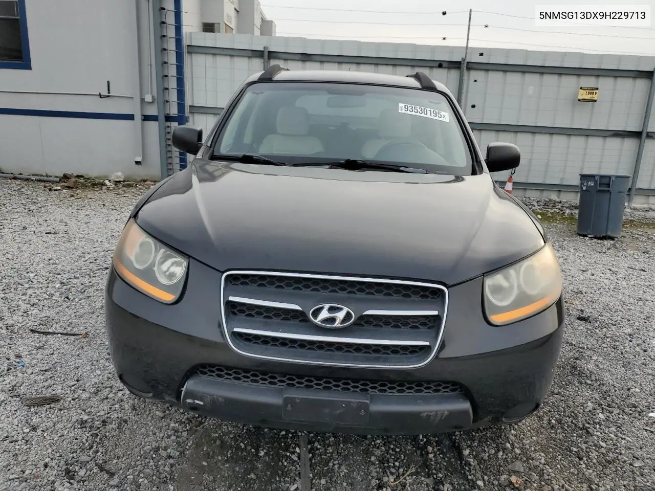 5NMSG13DX9H229713 2009 Hyundai Santa Fe Gls