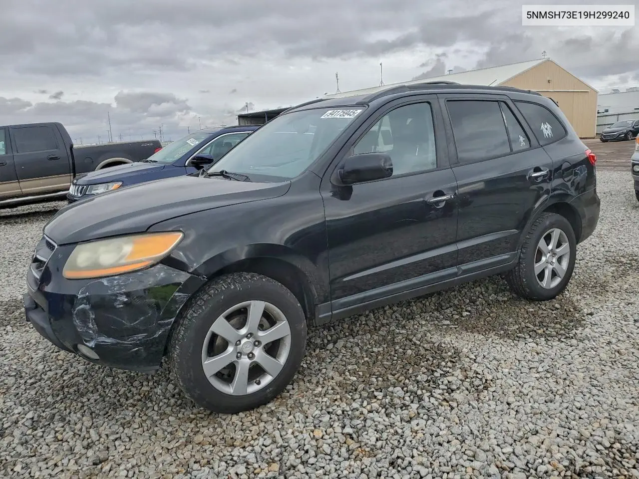 5NMSH73E19H299240 2009 Hyundai Santa Fe Se