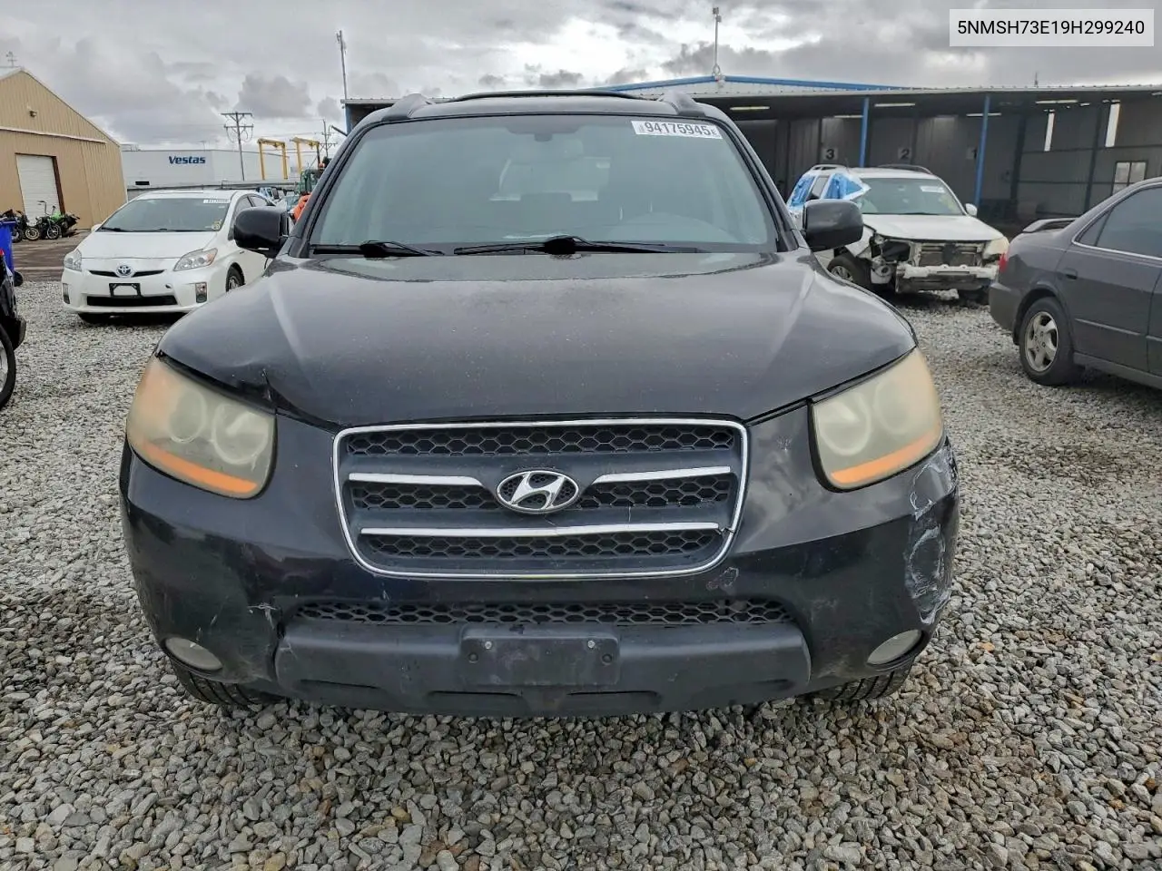 5NMSH73E19H299240 2009 Hyundai Santa Fe Se