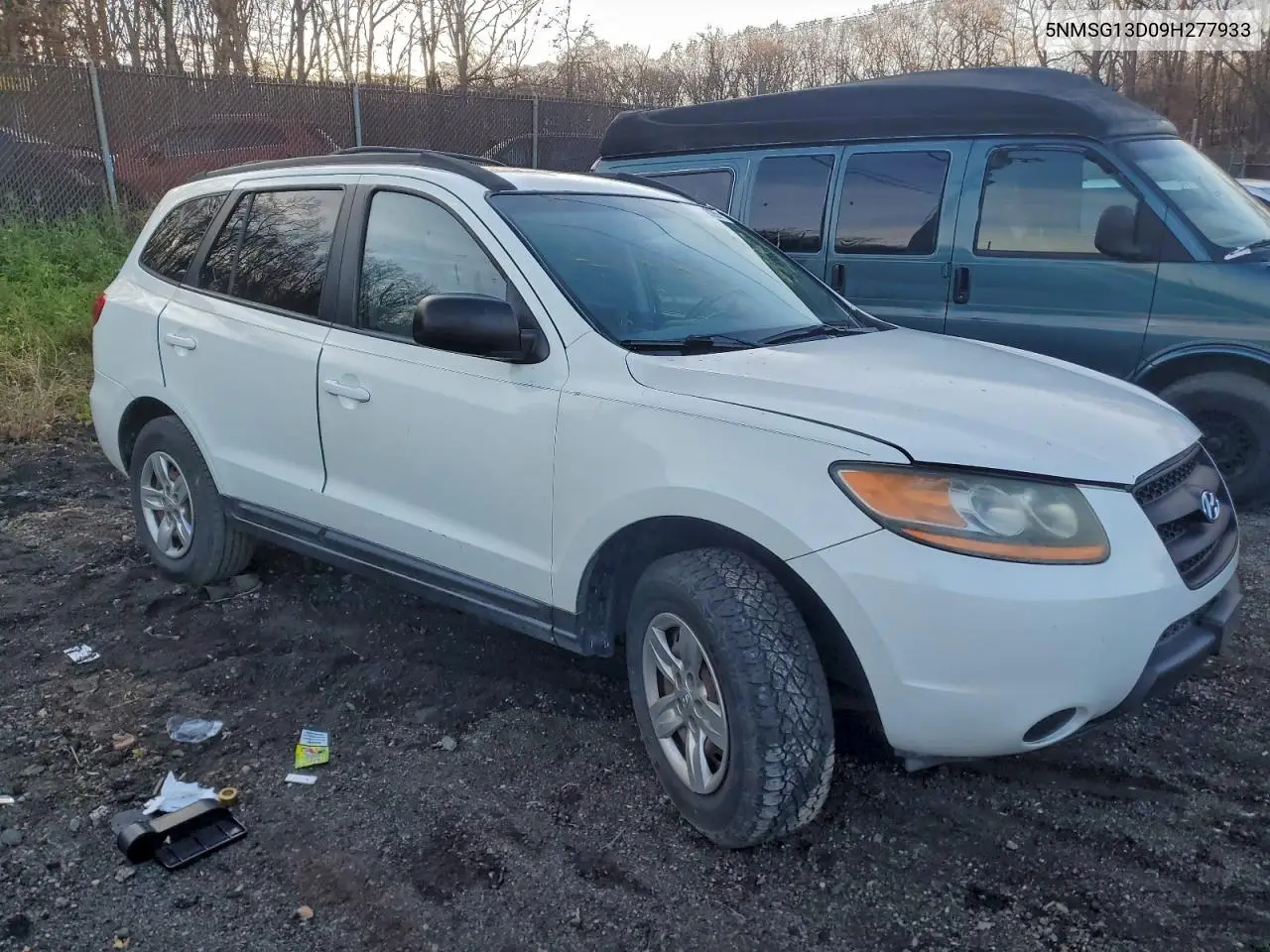 5NMSG13D09H277933 2009 Hyundai Santa Fe Gls
