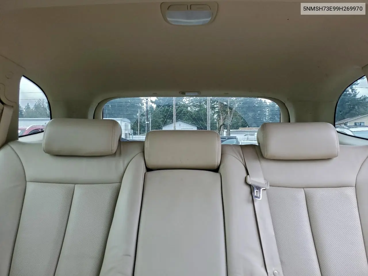 5NMSH73E99H269970 2009 Hyundai Santa Fe Se