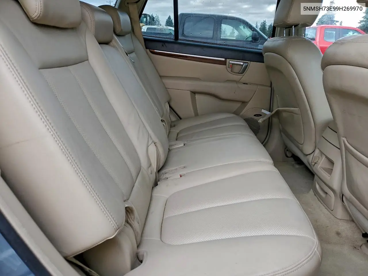 5NMSH73E99H269970 2009 Hyundai Santa Fe Se