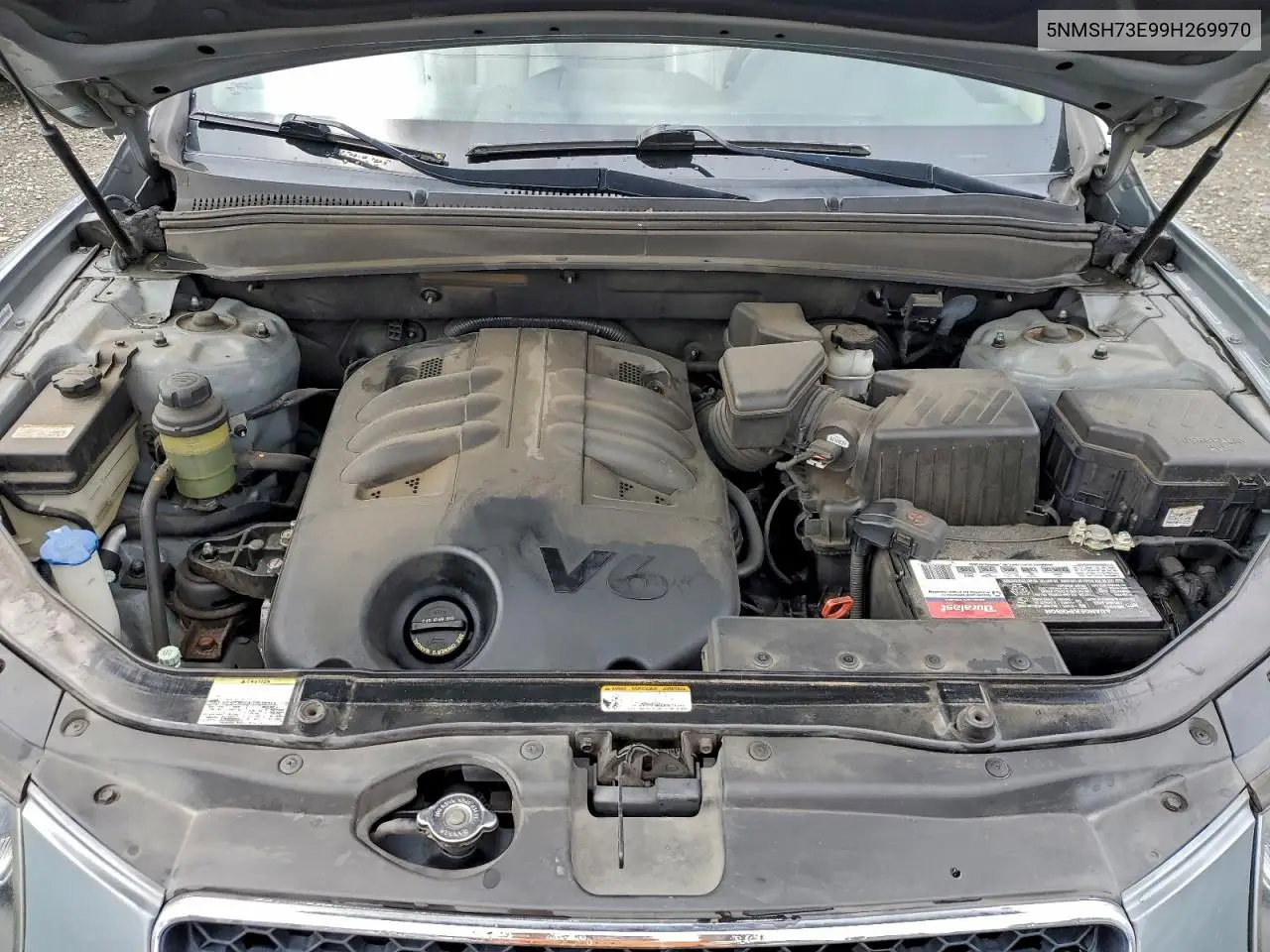 5NMSH73E99H269970 2009 Hyundai Santa Fe Se