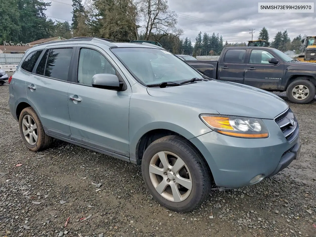 5NMSH73E99H269970 2009 Hyundai Santa Fe Se