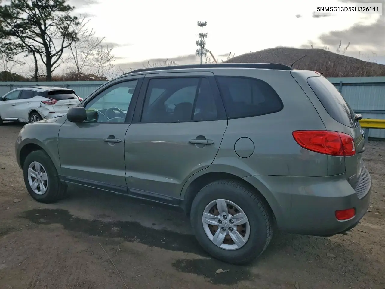 5NMSG13D59H326141 2009 Hyundai Santa Fe Gls