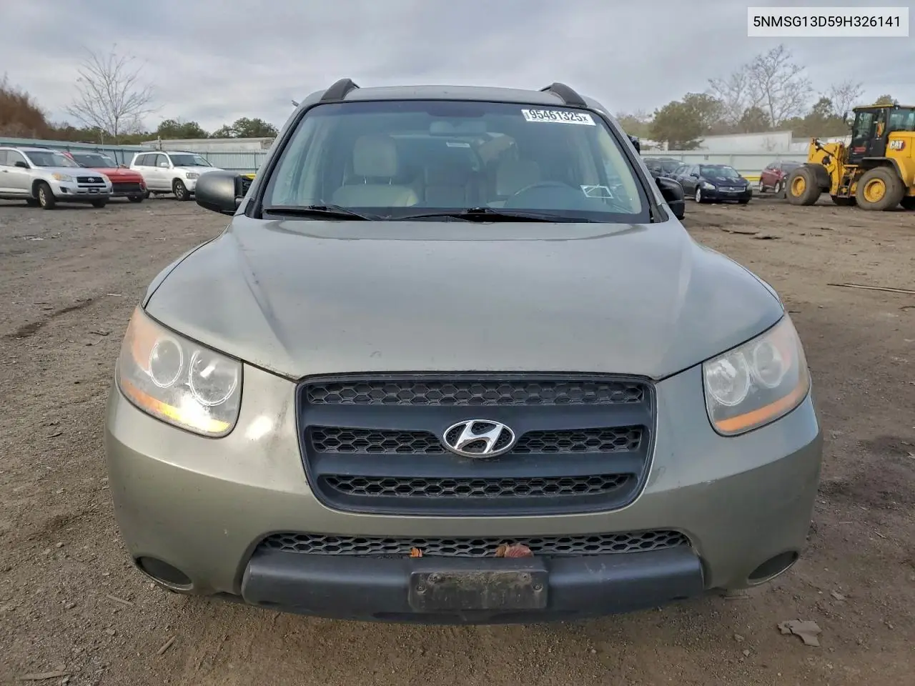 5NMSG13D59H326141 2009 Hyundai Santa Fe Gls
