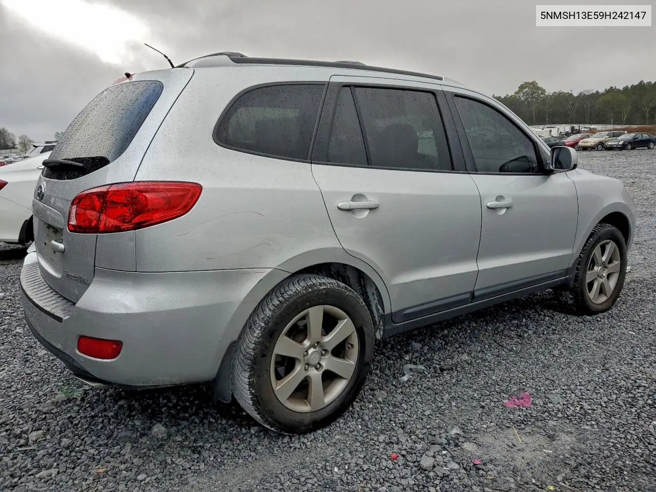 5NMSH13E59H242147 2009 Hyundai Santa Fe Se