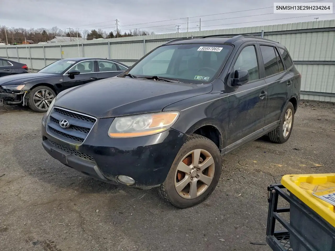 5NMSH13E29H234264 2009 Hyundai Santa Fe Se