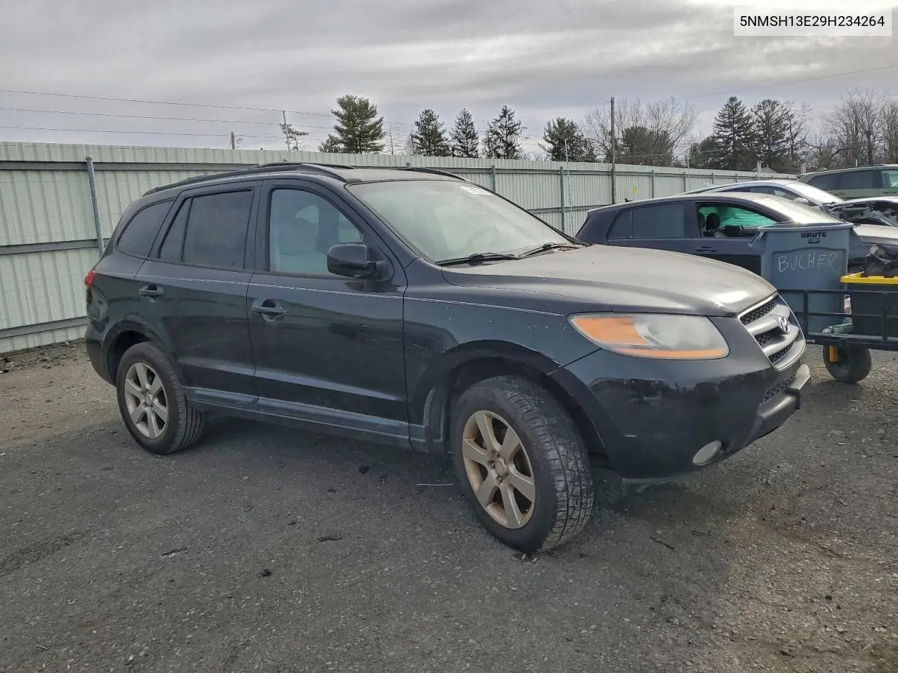 5NMSH13E29H234264 2009 Hyundai Santa Fe Se