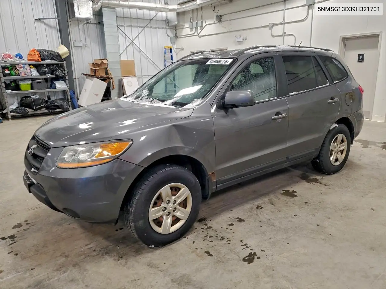 5NMSG13D39H321701 2009 Hyundai Santa Fe Gls