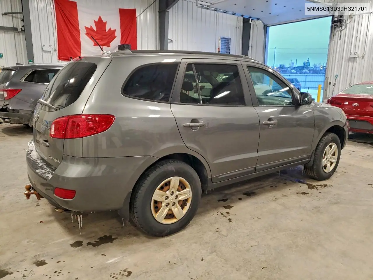 5NMSG13D39H321701 2009 Hyundai Santa Fe Gls