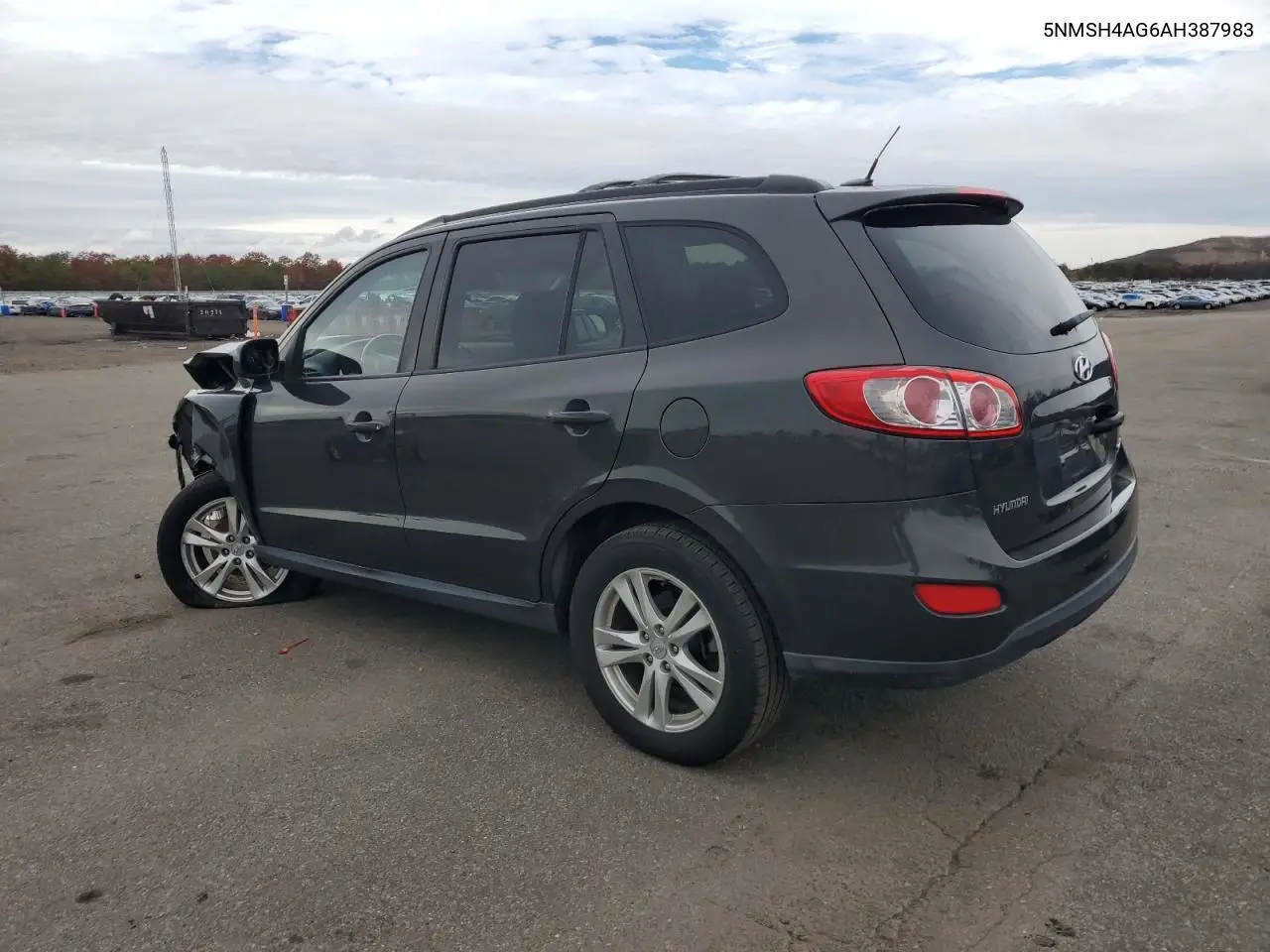 5NMSH4AG6AH387983 2010 Hyundai Santa Fe Se