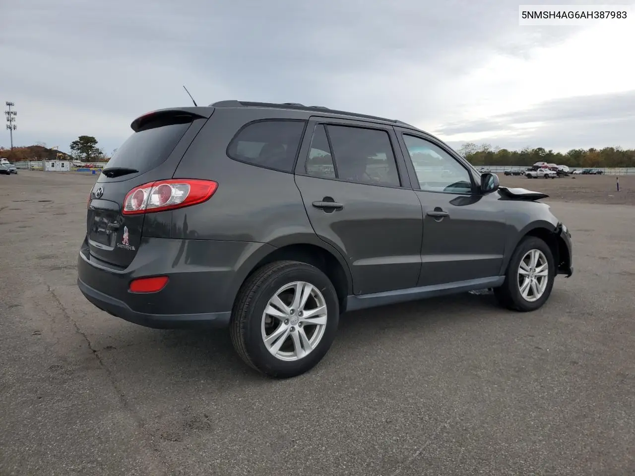 5NMSH4AG6AH387983 2010 Hyundai Santa Fe Se