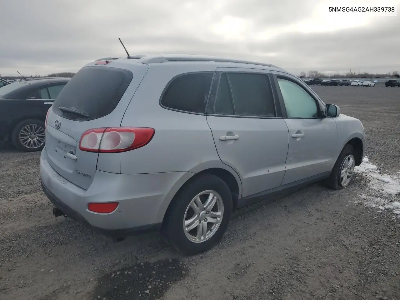 5NMSG4AG2AH339738 2010 Hyundai Santa Fe Gls