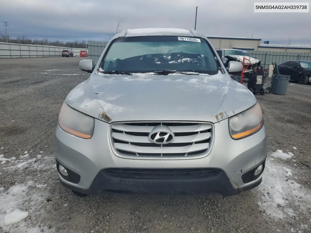 5NMSG4AG2AH339738 2010 Hyundai Santa Fe Gls