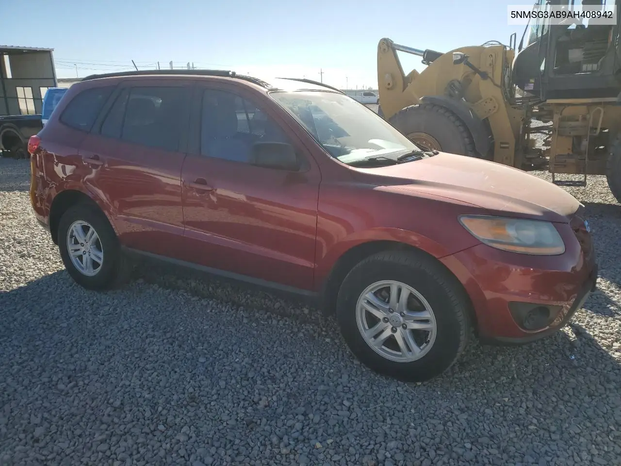 5NMSG3AB9AH408942 2010 Hyundai Santa Fe Gls