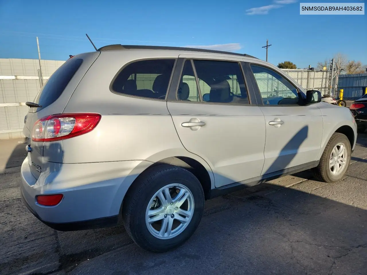 5NMSGDAB9AH403682 2010 Hyundai Santa Fe Gls