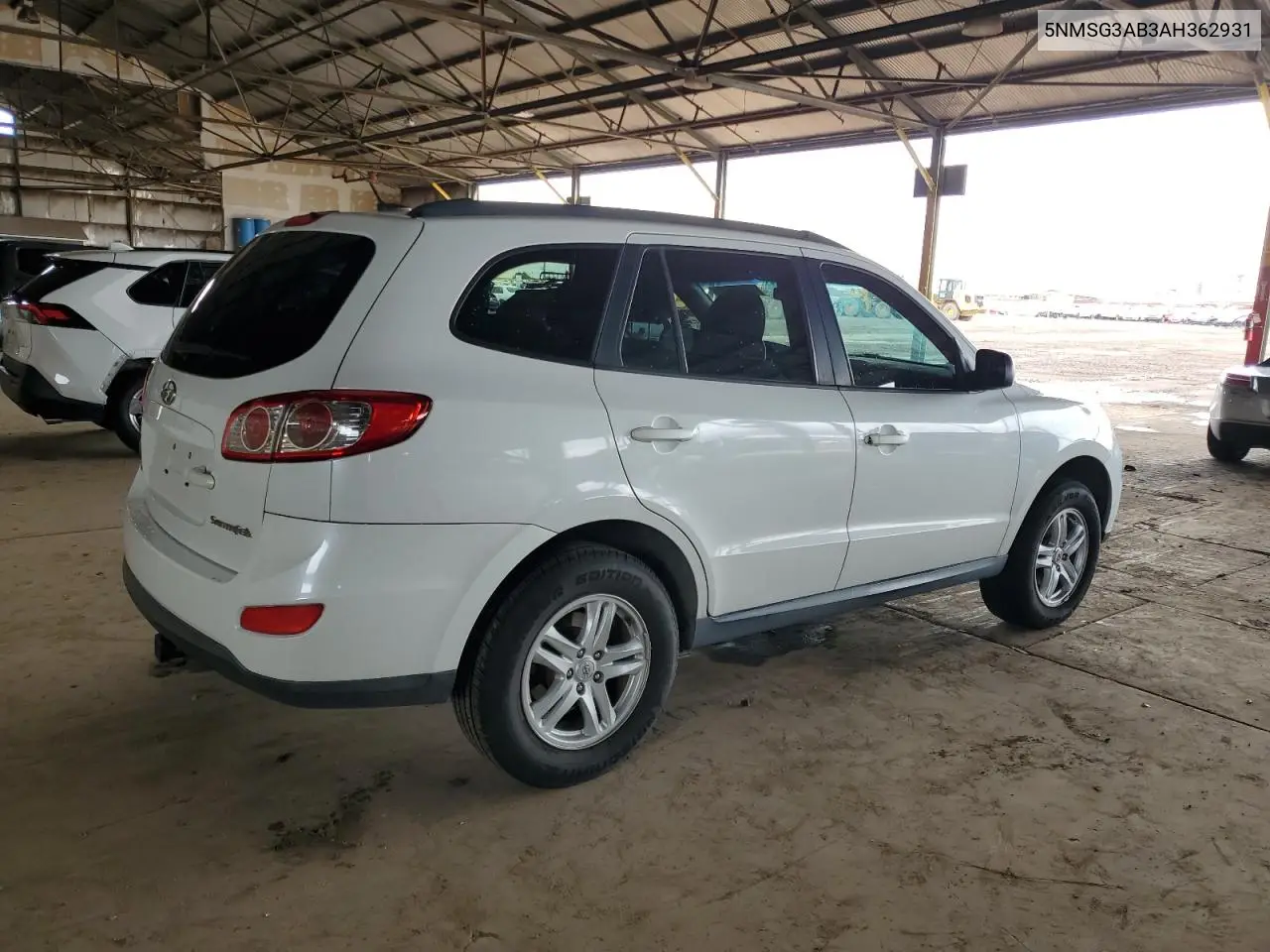 5NMSG3AB3AH362931 2010 Hyundai Santa Fe Gls