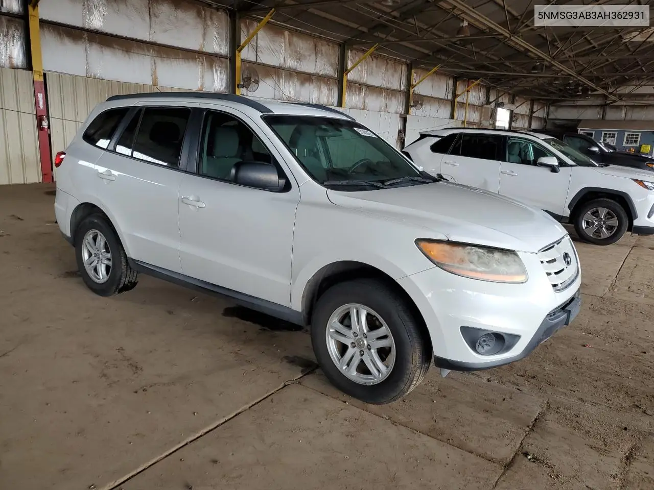 5NMSG3AB3AH362931 2010 Hyundai Santa Fe Gls