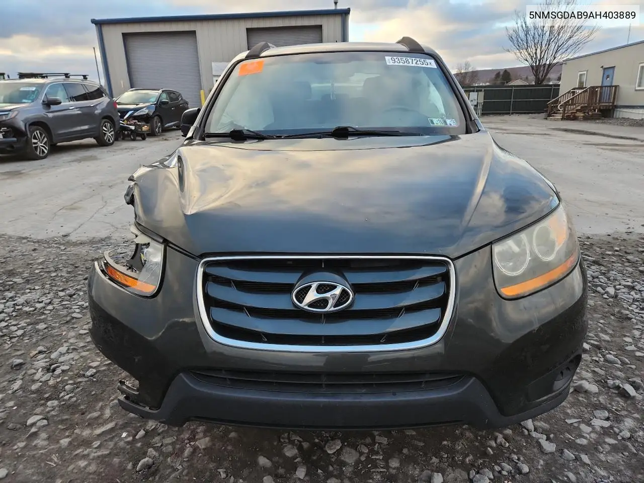 5NMSGDAB9AH403889 2010 Hyundai Santa Fe Gls