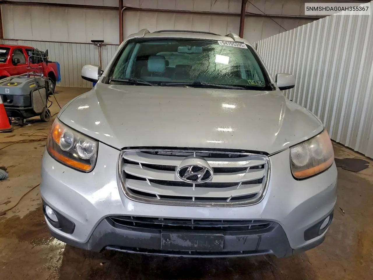 5NMSHDAG0AH355367 2010 Hyundai Santa Fe Se