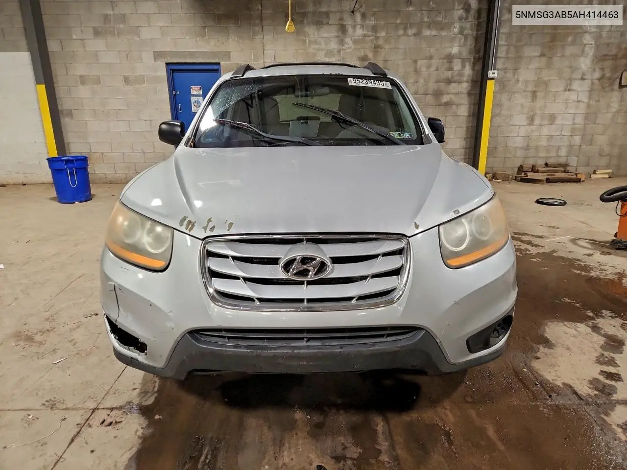 5NMSG3AB5AH414463 2010 Hyundai Santa Fe Gls