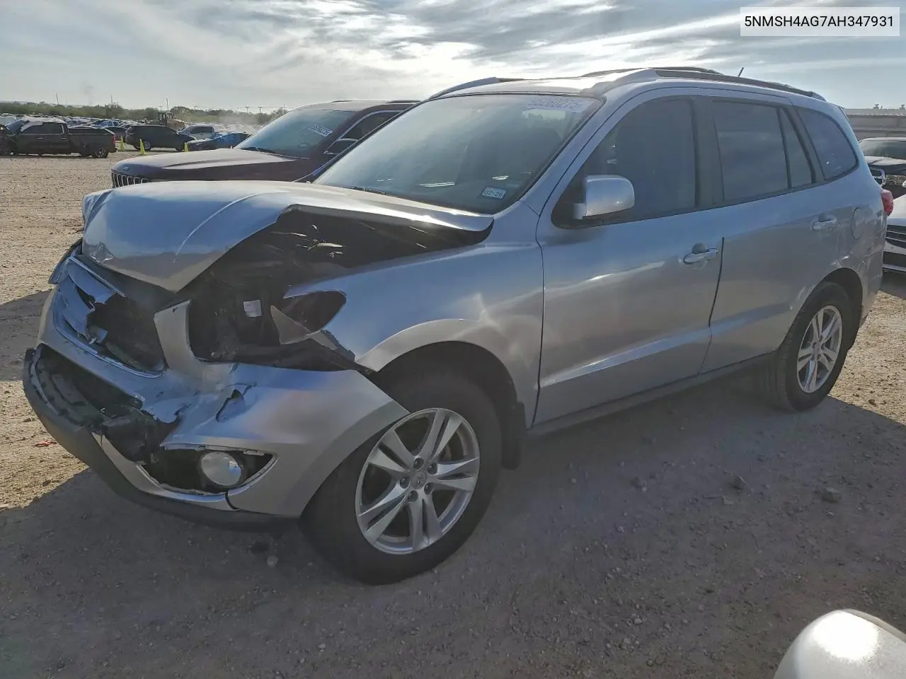 5NMSH4AG7AH347931 2010 Hyundai Santa Fe Se