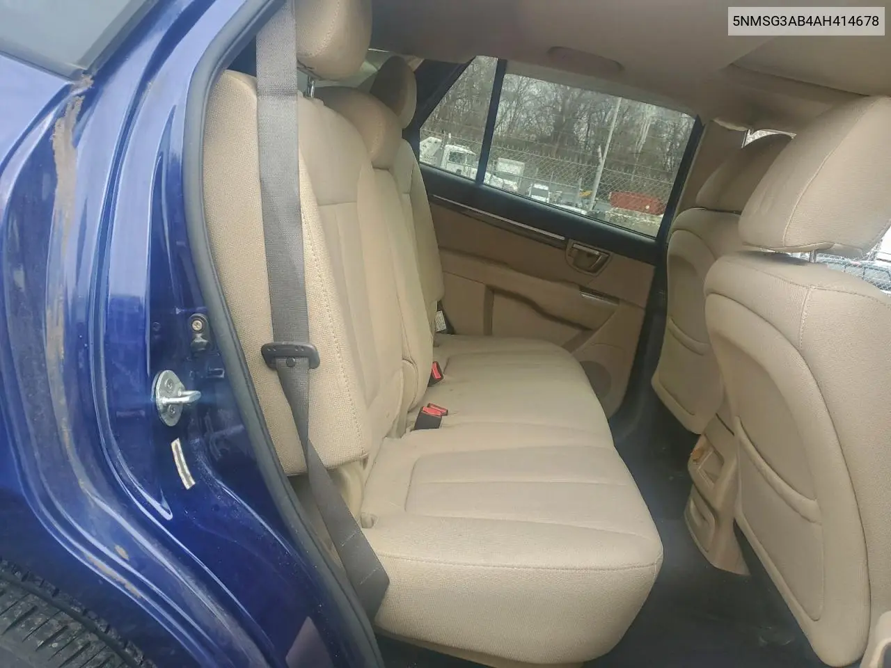5NMSG3AB4AH414678 2010 Hyundai Santa Fe Gls