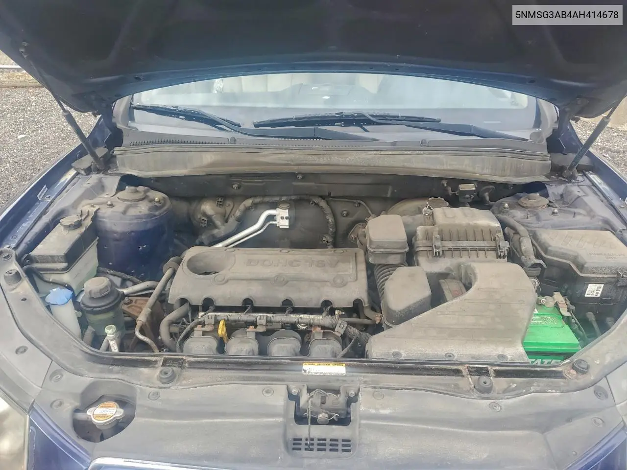 5NMSG3AB4AH414678 2010 Hyundai Santa Fe Gls