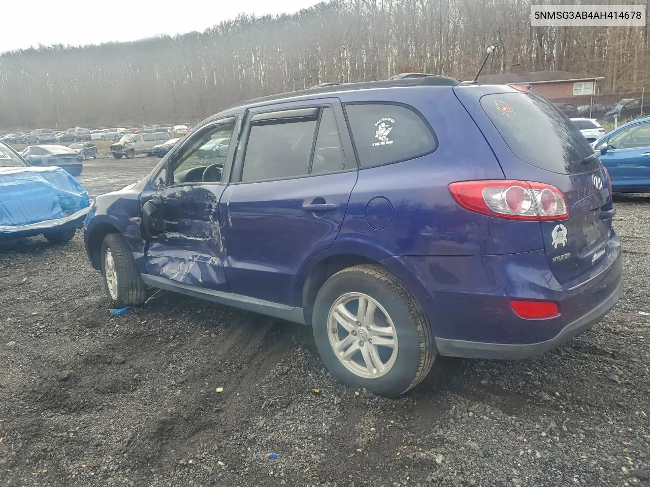 5NMSG3AB4AH414678 2010 Hyundai Santa Fe Gls