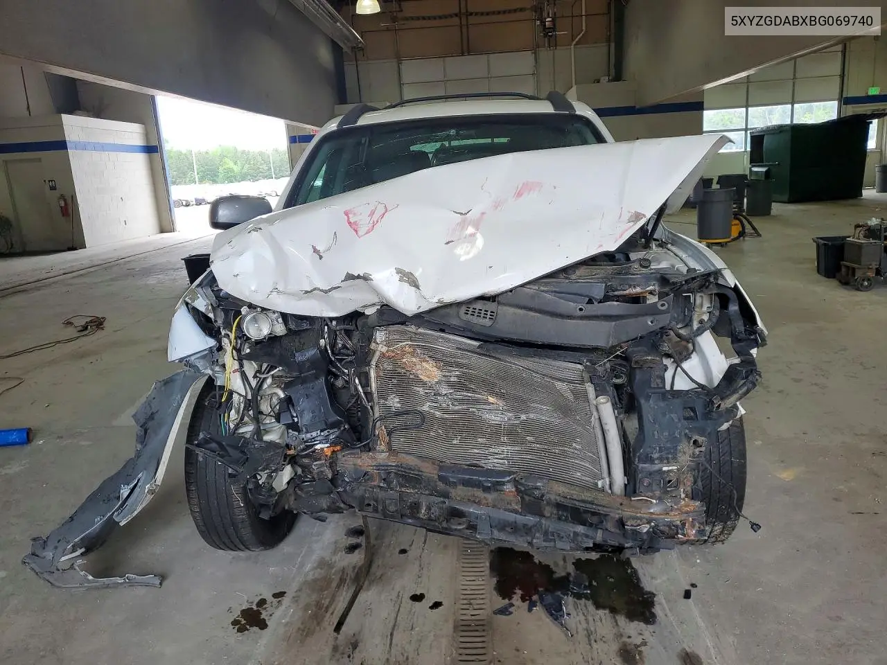 5XYZGDABXBG069740 2011 Hyundai Santa Fe Gls